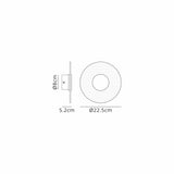 Venus LED Wall Light 9W 3000K - Gold