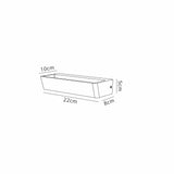 Altea Medium LED Wall Lamp 21W 4000K - White