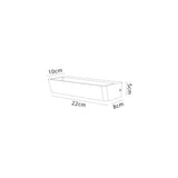 Altea Medium LED Wall Lamp 21W 3000K - Black