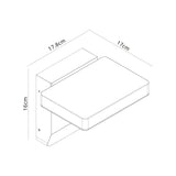 Cooper Outdoor LED Wall Light 20W 3000K - White