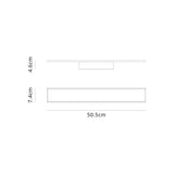 Nelson 50cm CCT LED Linear Wall Light 24W - Black