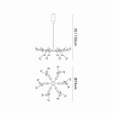 Adn 74cm LED Suspension Light 108W 3000K - White