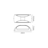 Butan Outdoor LED Wall Light 6W 3000K - Matt White