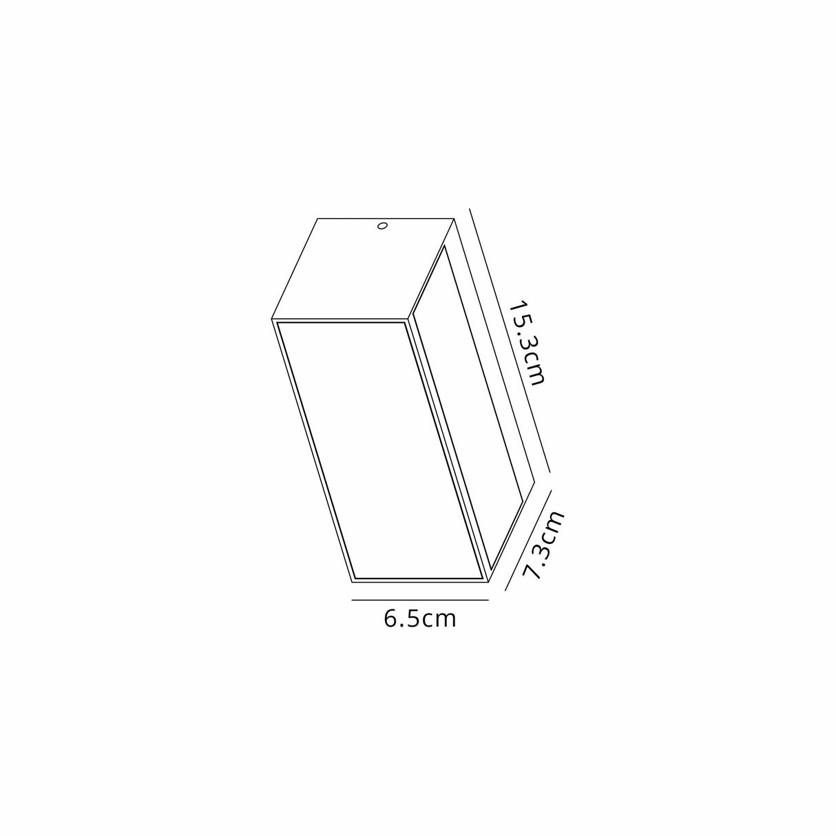 Cancun Outdoor LED Wall Light 10.5W 3000K - Dark Grey