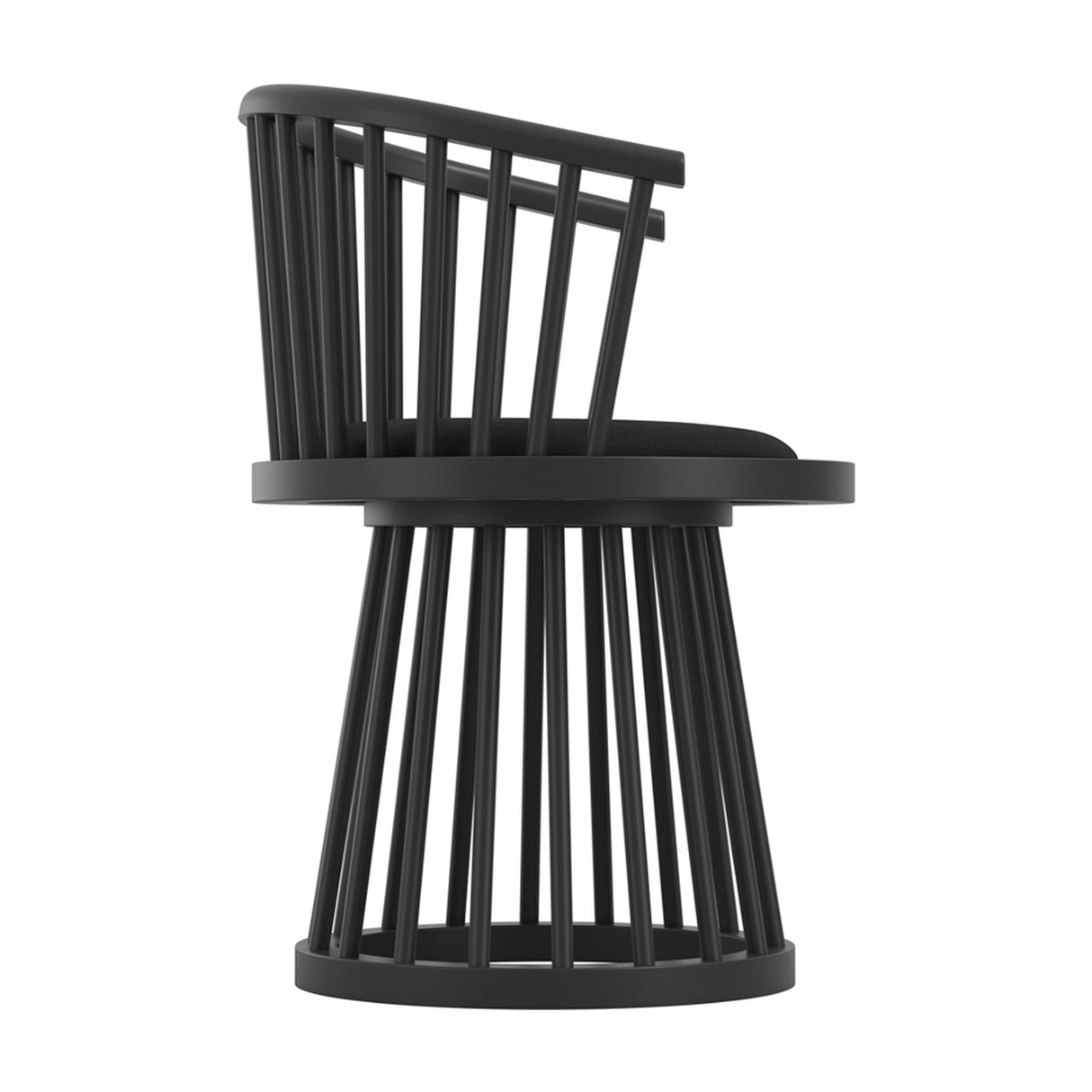Lina Dining Chair – Black