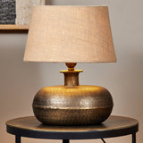 Lumbu Small Lamp Base - Antique Brass