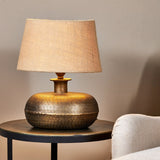 Lumbu Small Lamp Base - Antique Brass