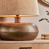 Lumbu Large Lamp Base - Antique Brass