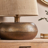 Lumbu Large Lamp Base - Antique Brass