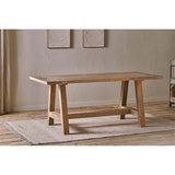 Indali Small Mango Wood Dining Table - Natural