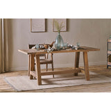 Indali Small Mango Wood Dining Table - Natural