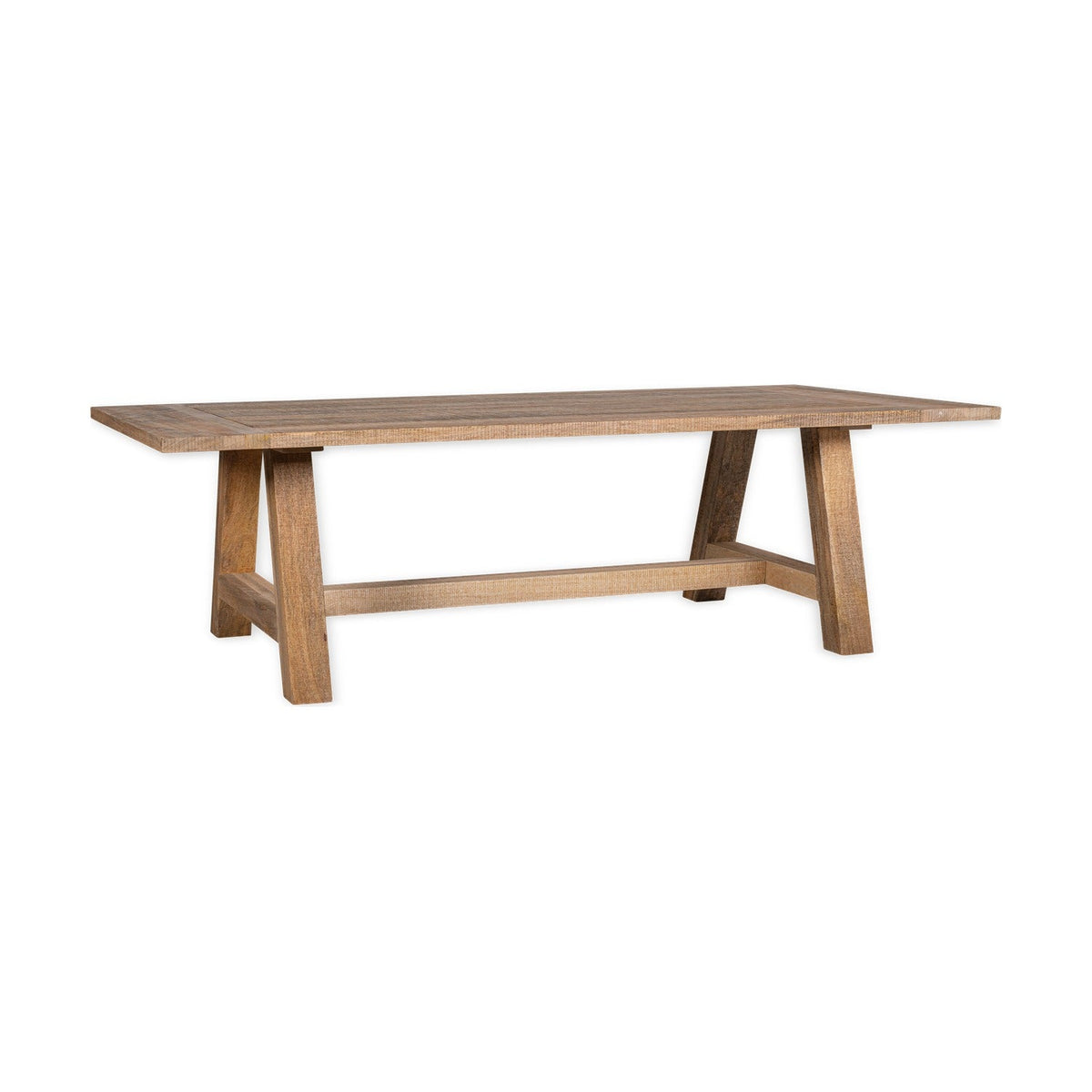 Indali Large Mango Wood Dining Table - Natural
