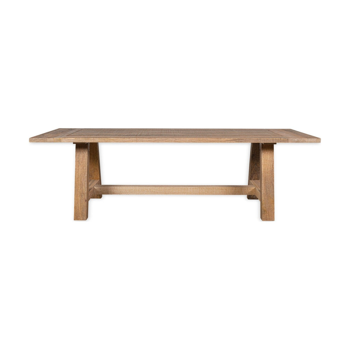 Indali Large Mango Wood Dining Table - Natural