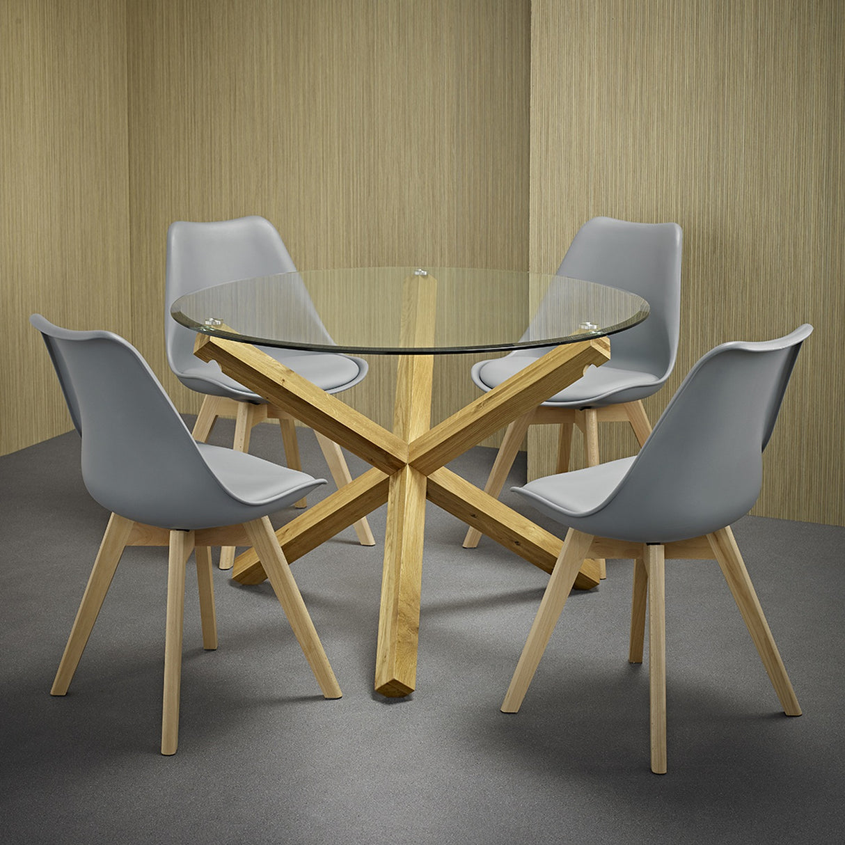 Louvre Accent Chair - Grey