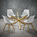 Louvre Accent Chair - White