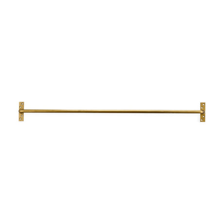Laila Small Iron Hanging Rail - Brass