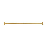 Laila Large Iron Hanging Rail - Brass