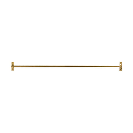 Laila Large Iron Hanging Rail - Brass