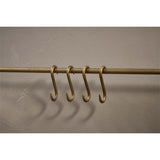 Laila Large Iron Hanging Rail - Brass