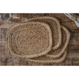 Lam Rectangular Placemats - Natural - Set of 4