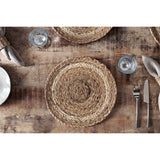 Lam Round Placemats - Natural - Set of 4