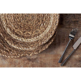 Lam Round Placemats - Natural - Set of 4