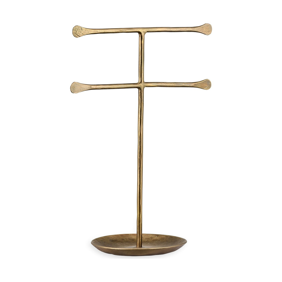 Liman Large Jewellery Stand - Antique Brass