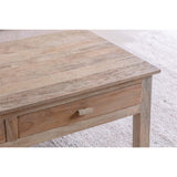 Laali Grooved Mango Wood Coffee Table - Natural