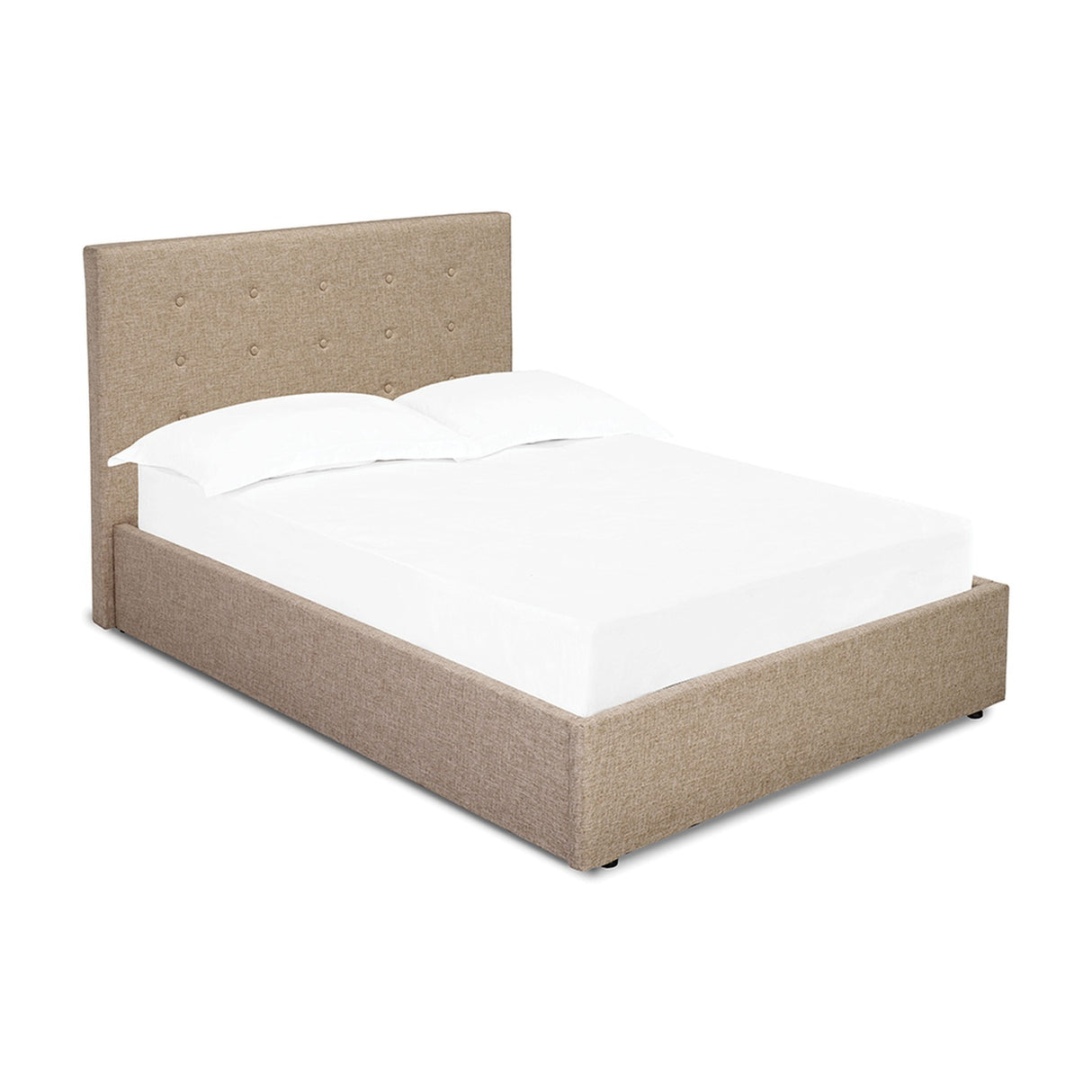 Lucca Single Plus Ottoman Bed Frame – Grey