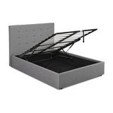 Lucca Single Plus Ottoman Bed Frame – Grey