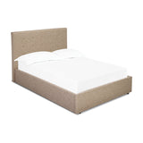Lucca Small Double Plus Ottoman Bed Frame - Grey