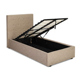 Lucca King Size Plus Ottoman Bed Frame – Grey