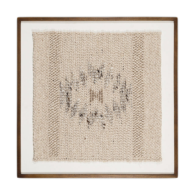 Lena Textured Wall Art - Off White