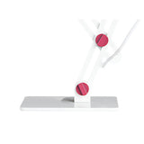 Looker 1 Light Table Lamp - Matt White/Purple
