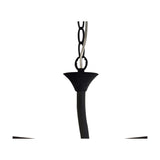 Eve 4 Light 2 Shade Pendant Light 24cm Drop Black - Anthracite
