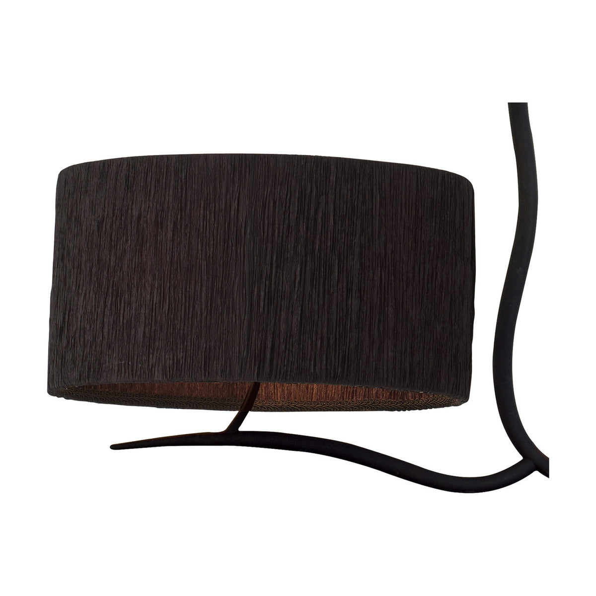 Eve 4 Light 2 Shade Pendant Light 24cm Drop Black - Anthracite
