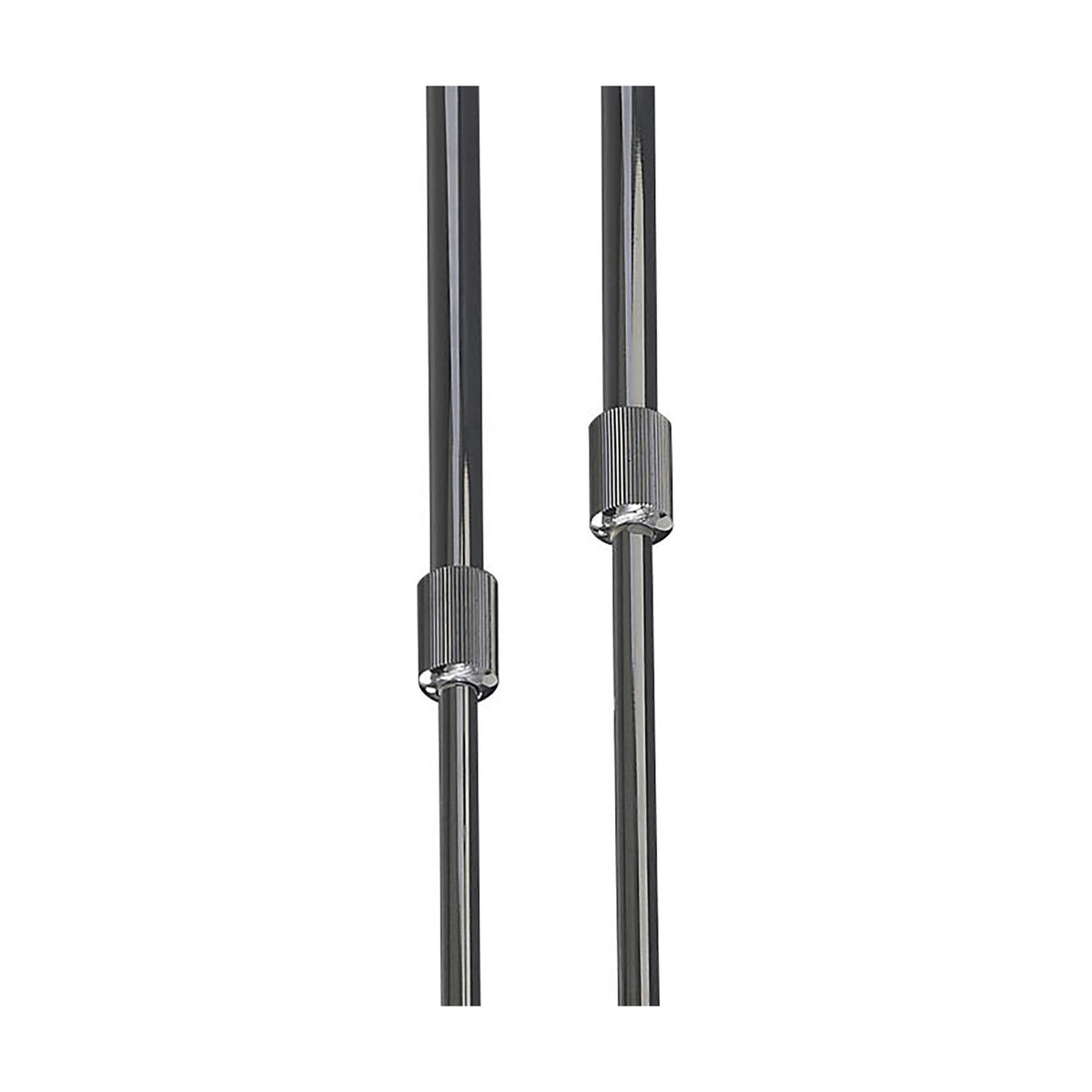 Loop 6 Light G9 Semi Flush Ceiling Light - Polished Chrome