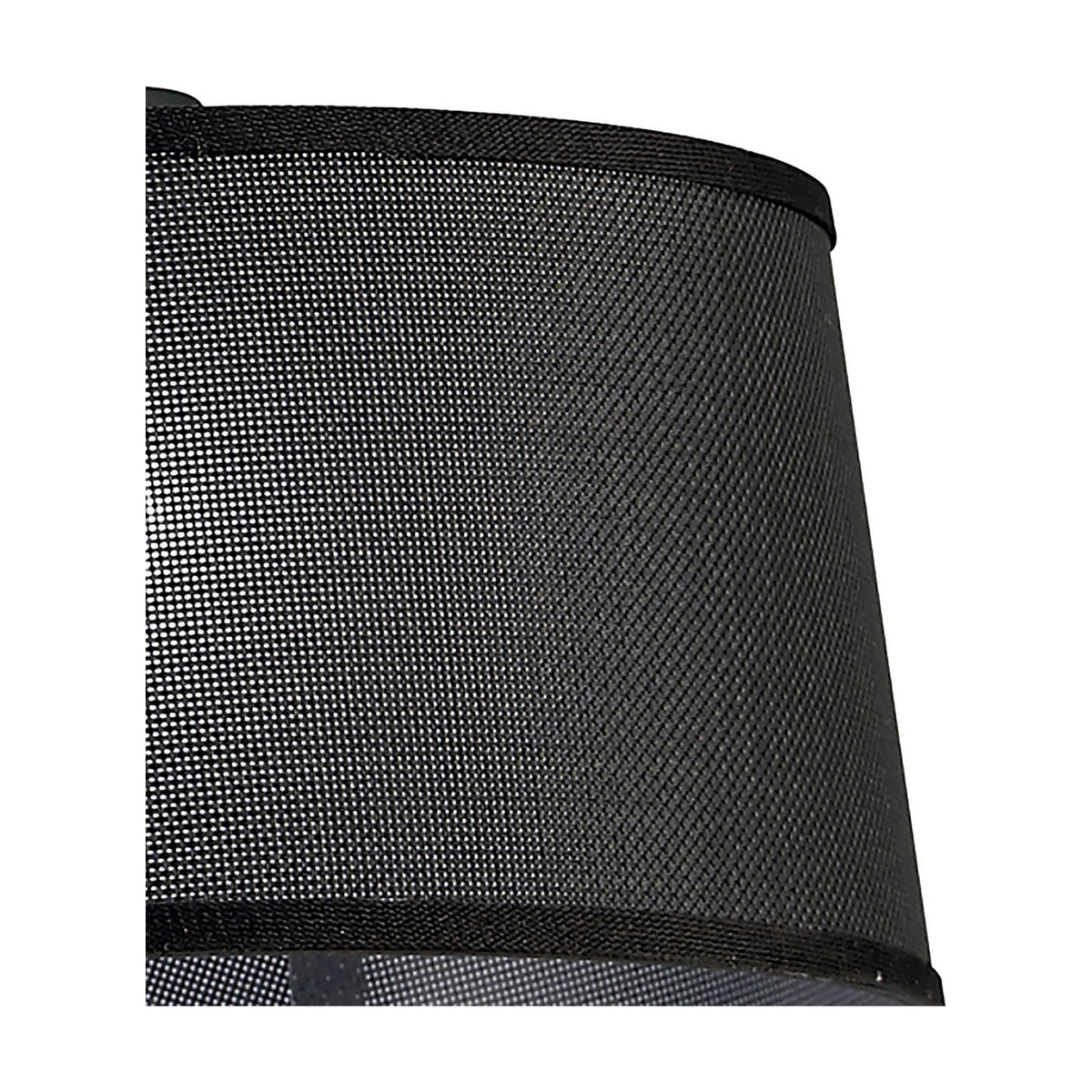 Nordica 2 Light E27 Pendant Light 86cm Drop - Matt Black