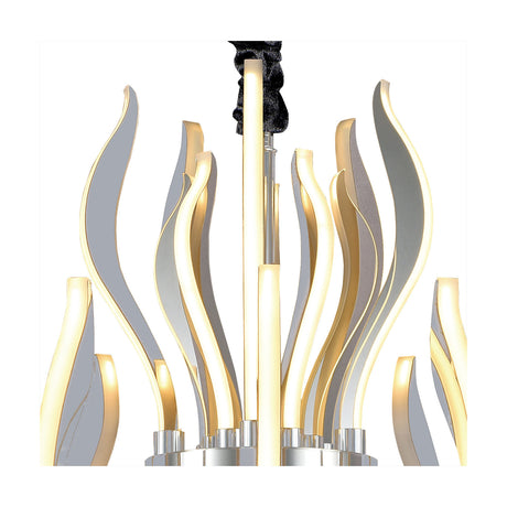 Versailles Pendant Light 1.03m - Polished Chrome