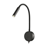 Boavista 3W Wall Light 44cm High - Matt Black