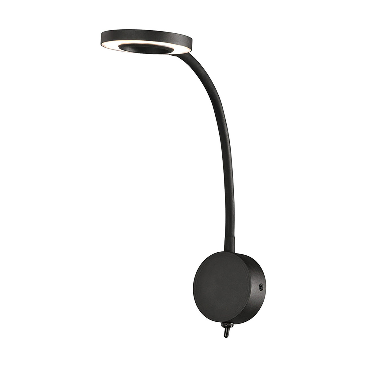 Boavista 5W Wall Light 45cm High - Matt Black