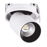 Garda Recessed Downlight 95mm Cut-Out 12W 3000K - Matt White