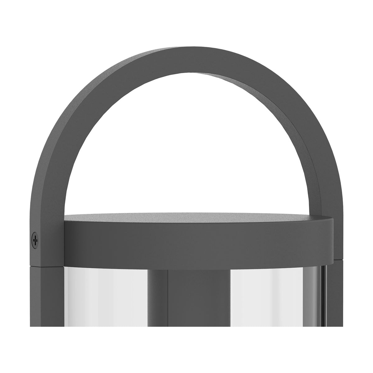 Maya E27 IP54 Post Light 17.5cm Long - Anthracite