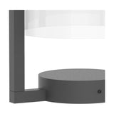 Maya E27 IP54 Post Light 17.5cm Long - Anthracite
