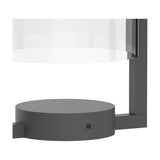 Maya E27 IP54 Post Light 17.5cm Long - Anthracite