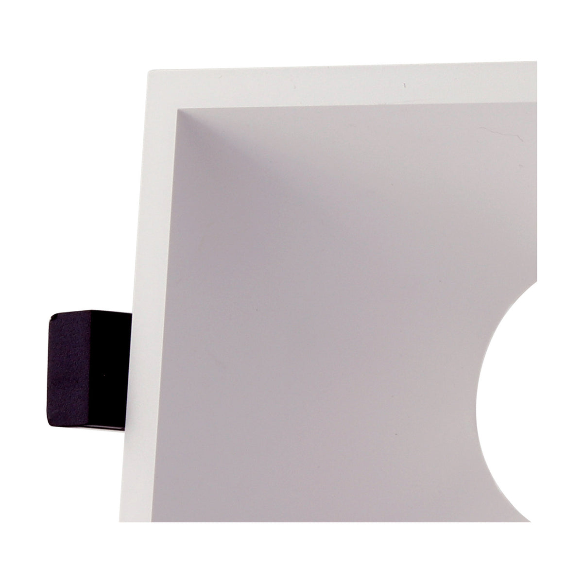 Lamborjini GU10 Square Spotlight 93mm - White