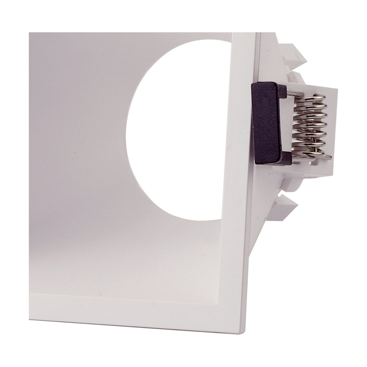 Lamborjini GU10 Square Spotlight 93mm - White