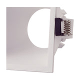 Lamborjini GU10 Square Spotlight 93mm - White