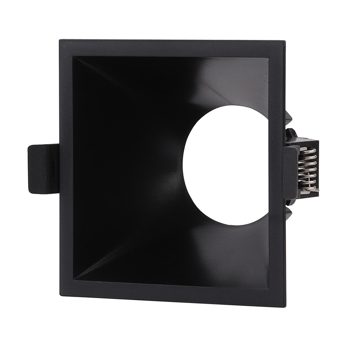 Lamborjini GU10 Square Spotlight 93mm - Black