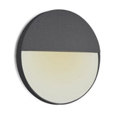 Baker 6W IP54 Round Outdoor Wall Light 16cm - Anthracite